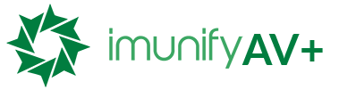 Logotipo verde con un escudo estilizado con "AM" en verde, seguido de "AV+" en un tono verde más oscuro, que simboliza soluciones seguras de Hosting Linux. El diseño refleja confiabilidad similar a la de un Servidor VPS robusto en un centro de datos de última generación en Chile.