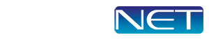 Logotipo azul y blanco que presenta el texto ".NET" en letras mayúsculas y negrita sobre un fondo degradado que cambia de azul en la parte superior a un azul más claro en la parte inferior, ideal para soluciones de alojamiento de Windows.