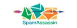 Web Hosting Windows 14 Logotipo con formas geométricas estilizadas, entre ellas un triángulo verde, un pentágono azul y un paralelogramo naranja, con una flecha que los atraviesa
