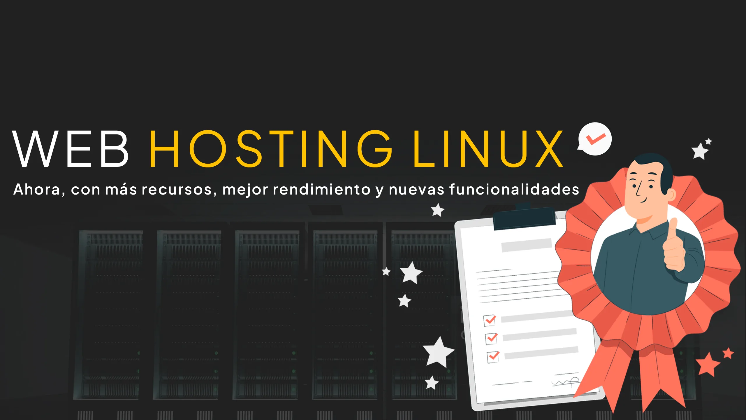 Planes de Web Hosting Linux WireNet Chile con cPanel, NVMe y soporte 24/7