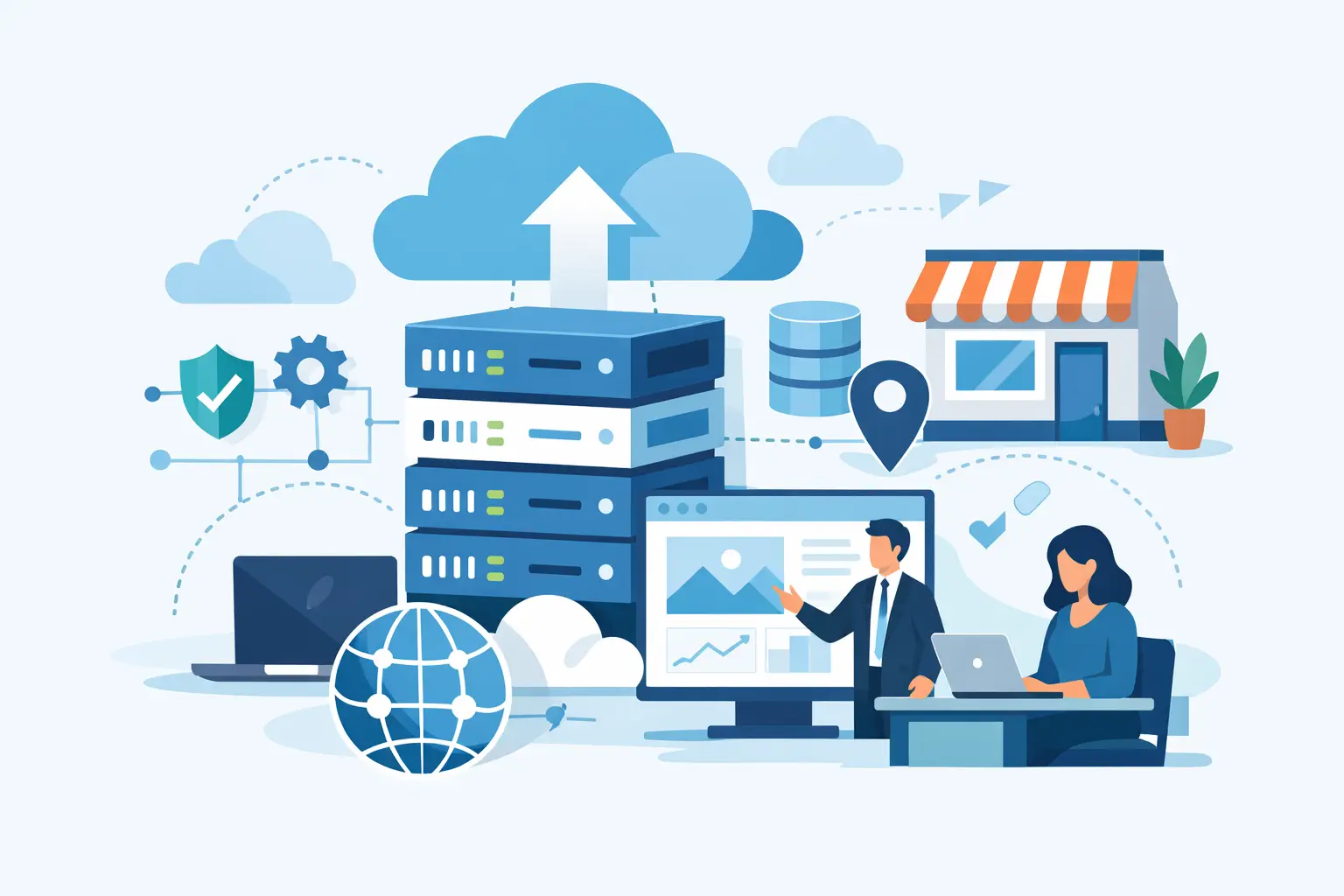 Guía de hosting para pymes sin errores