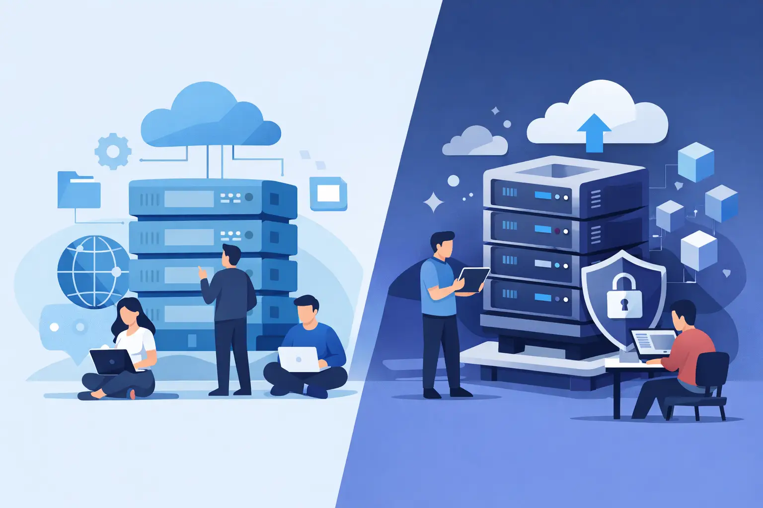 Hosting compartido vs VPS: cuál te conviene