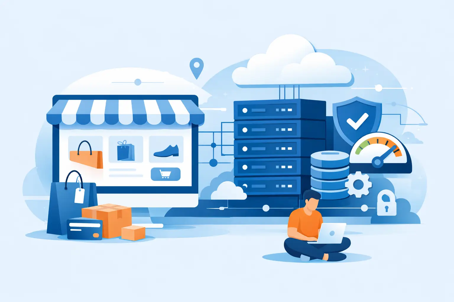 Qué hosting necesita una tienda online