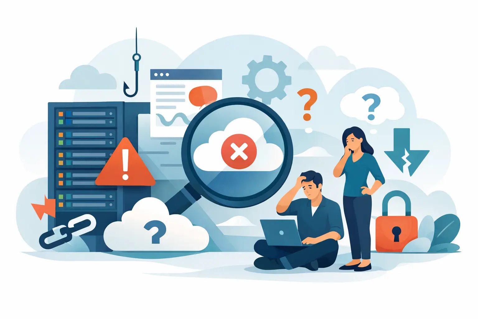 9 errores comunes al contratar hosting