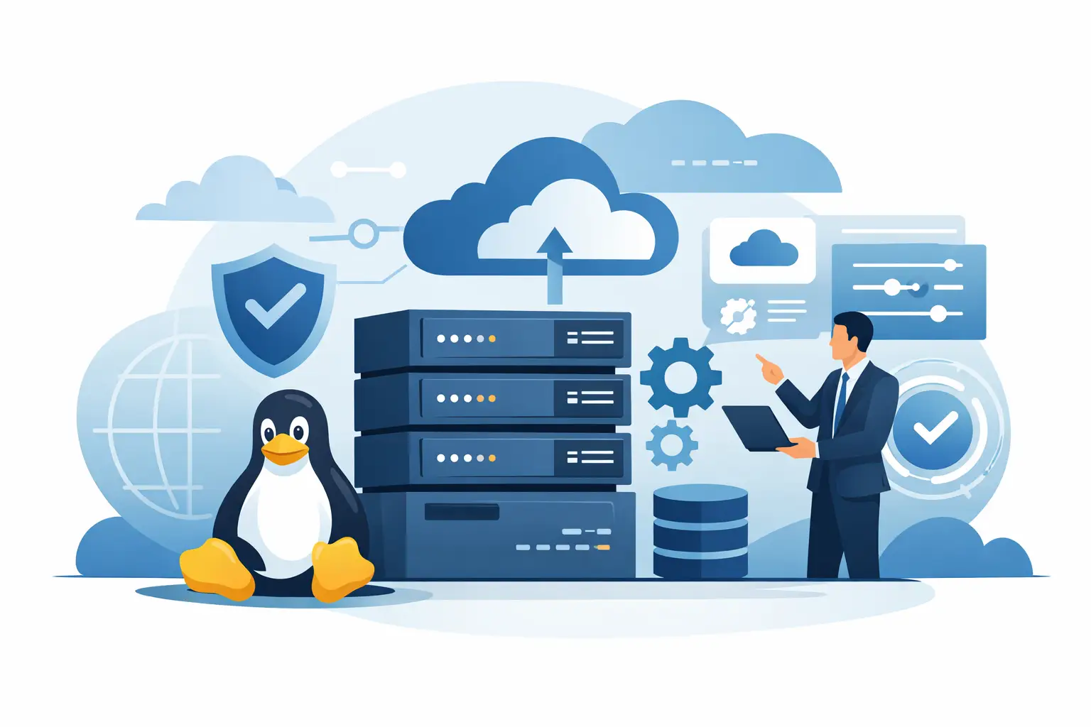 Cómo elegir hosting Linux empresarial