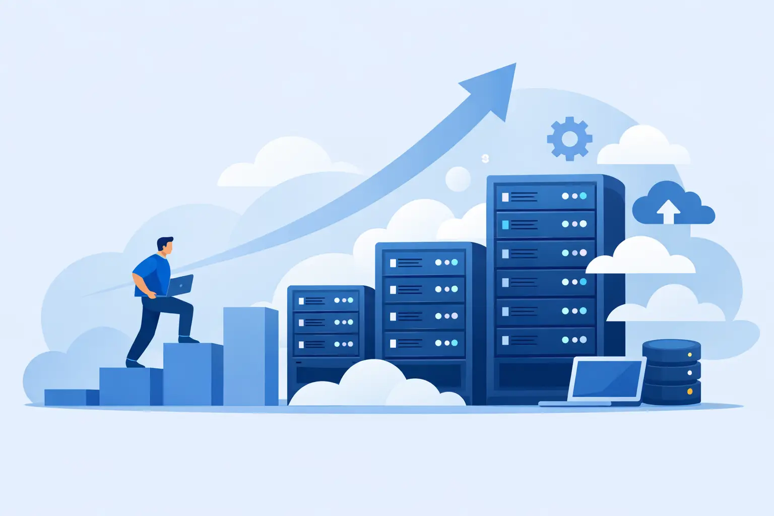 Cómo escalar un servidor VPS sin fallos