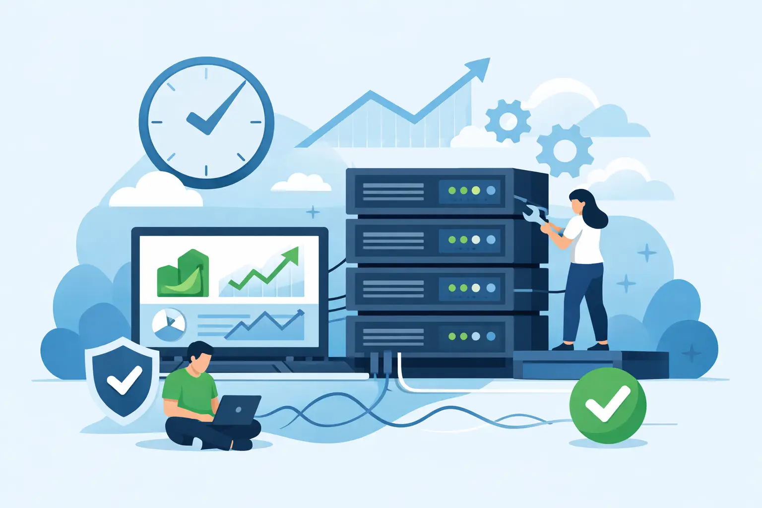 Cómo mejorar uptime del servidor de verdad